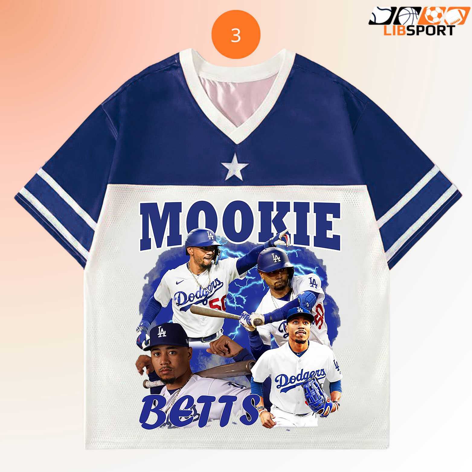 Mookie Betts Los Angeles Dodgers Jersey, Retro Baseball Shirt, Unisex Streetwear Tee